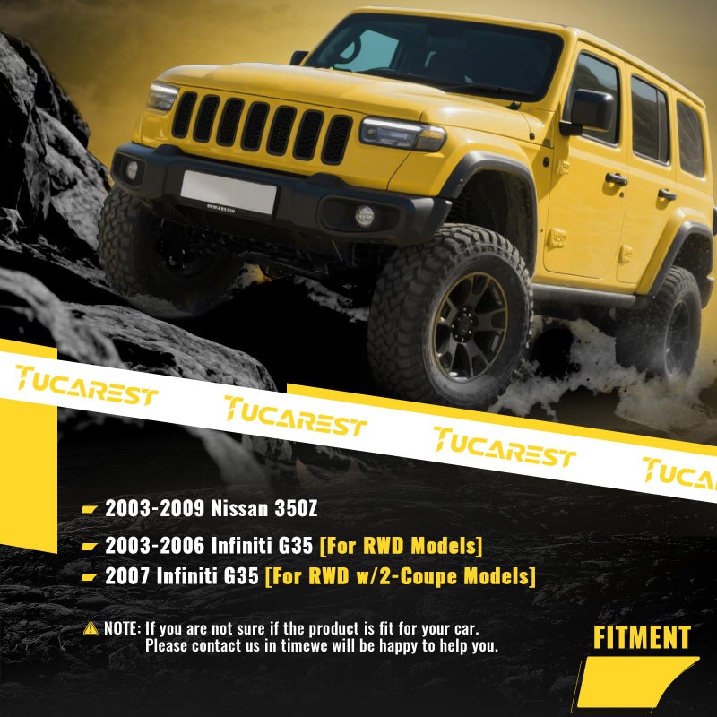 TUCAREST 2Pcs K641594 K641595 Front Lower Forward Control Arm Compatible With 2003-2009 Ni-ssan 350Z /03-07 In-finiti G35 w/RWD 2-DOOR Coupe Models (K642008 K642009 Left Right Suspension) - Image 2